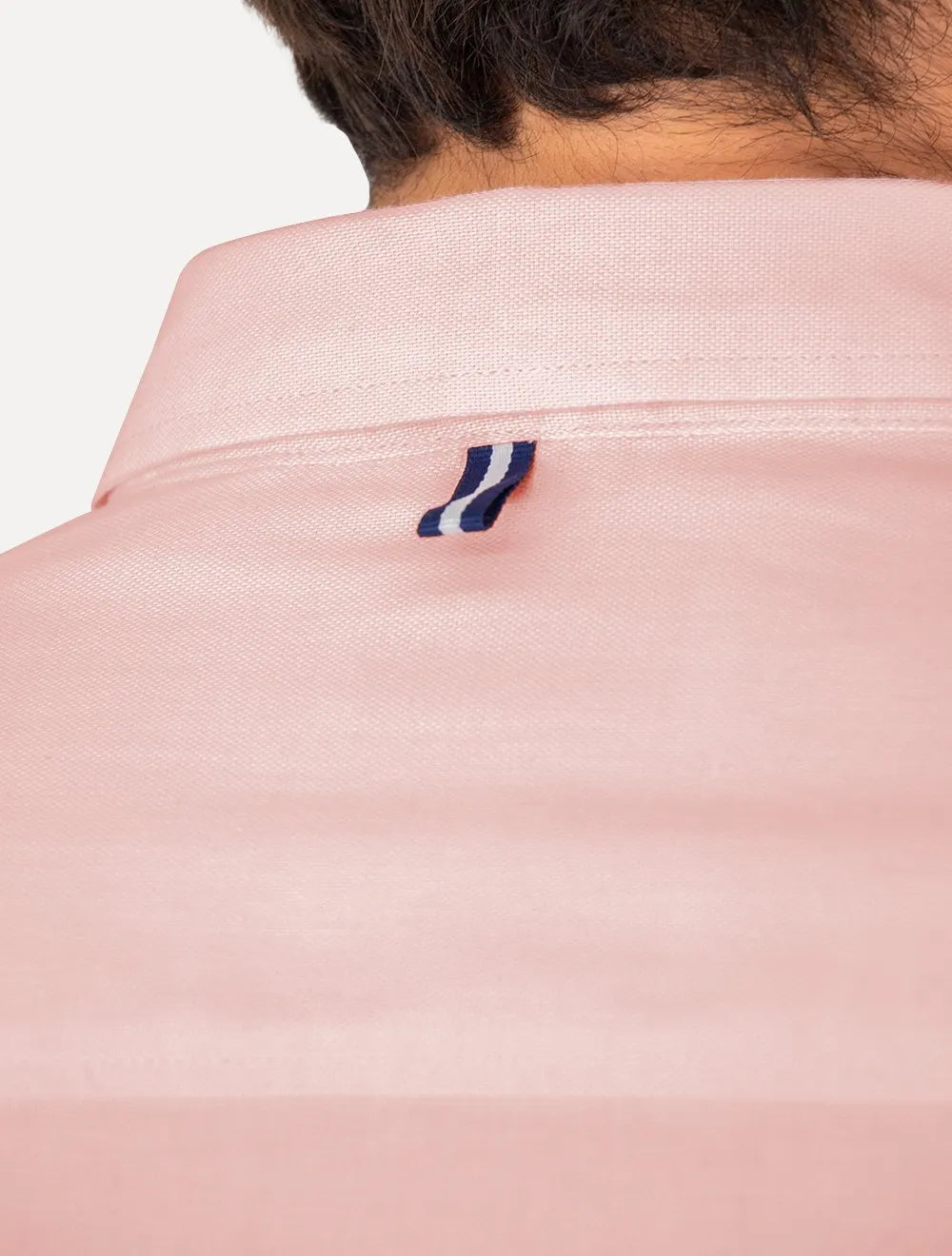 Camisa Original Penguin Masculina Regular Oxford Rosa Claro Mescla