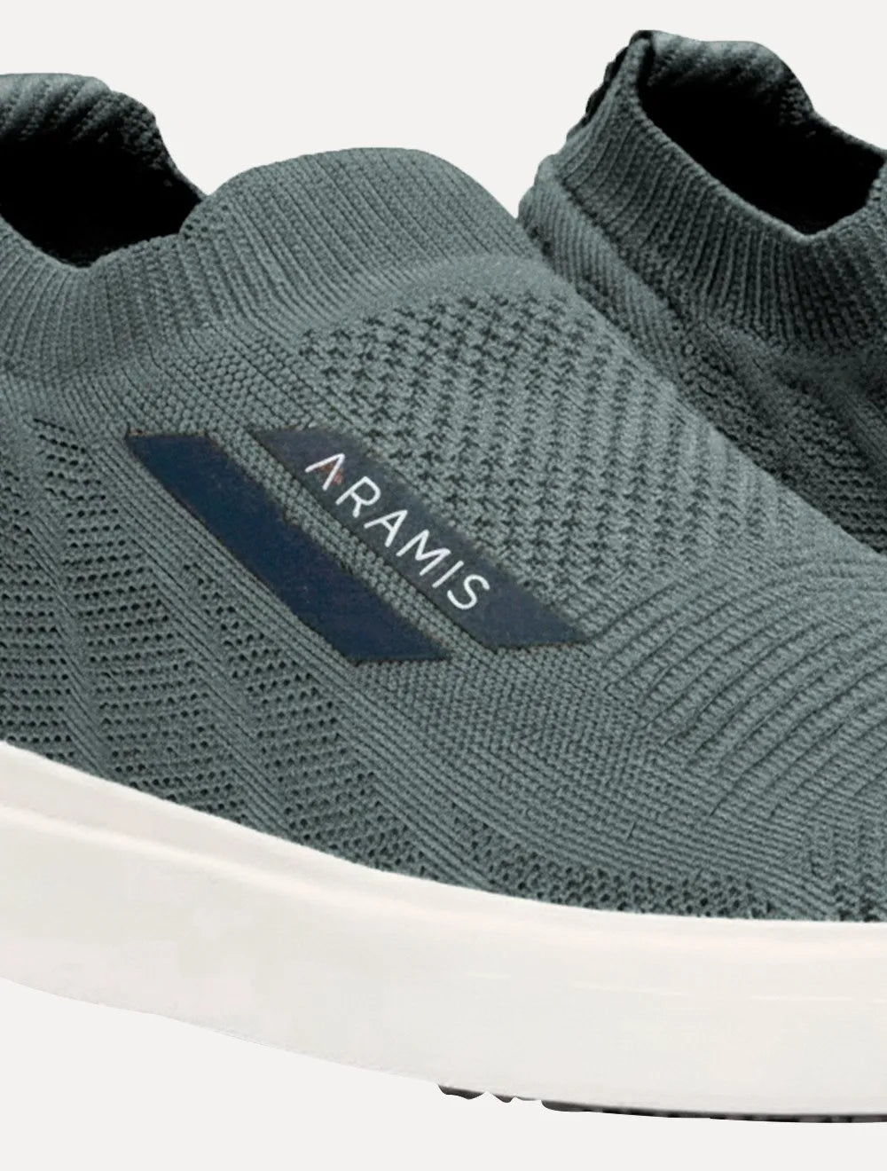 Tênis Aramis Masculino Slip On Journey K-nit Tan Grafite