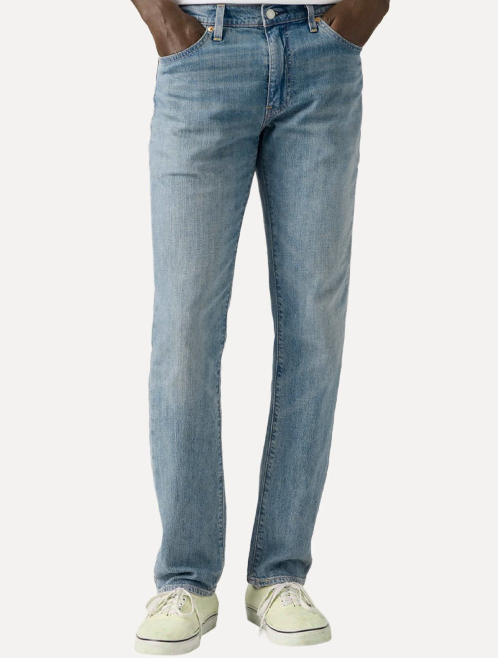 Calça Levis Jeans Masculina 511 Slim Stretch Stoned Azul Médio