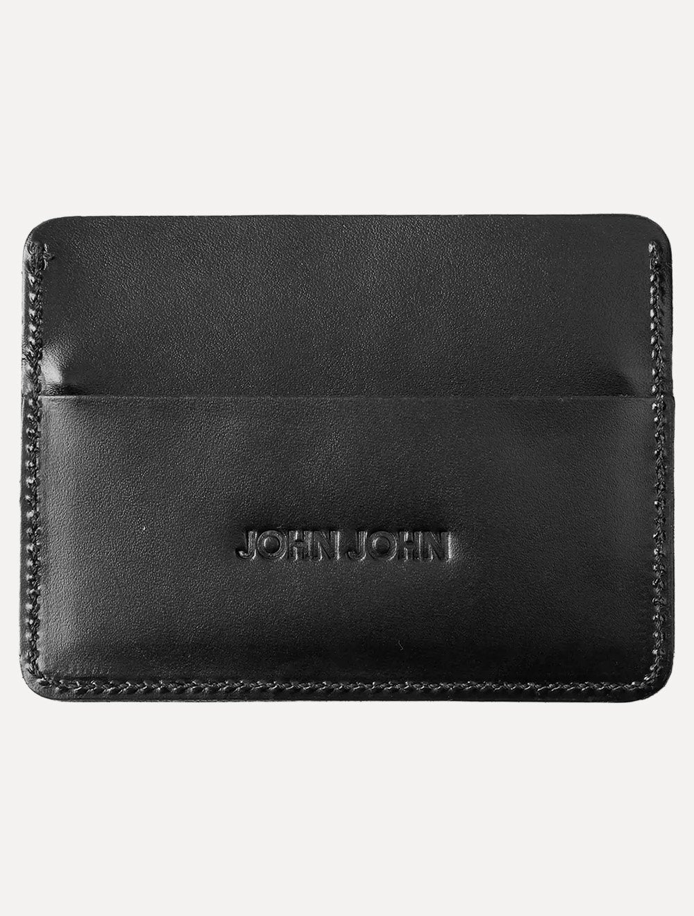 Porta Cartão John John Masculina Couro Cartão Wade Black