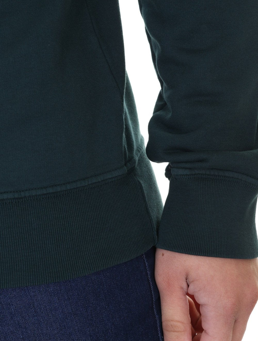 Moletom Ellus Masculino Crewneck Regular Basic Verde Escuro