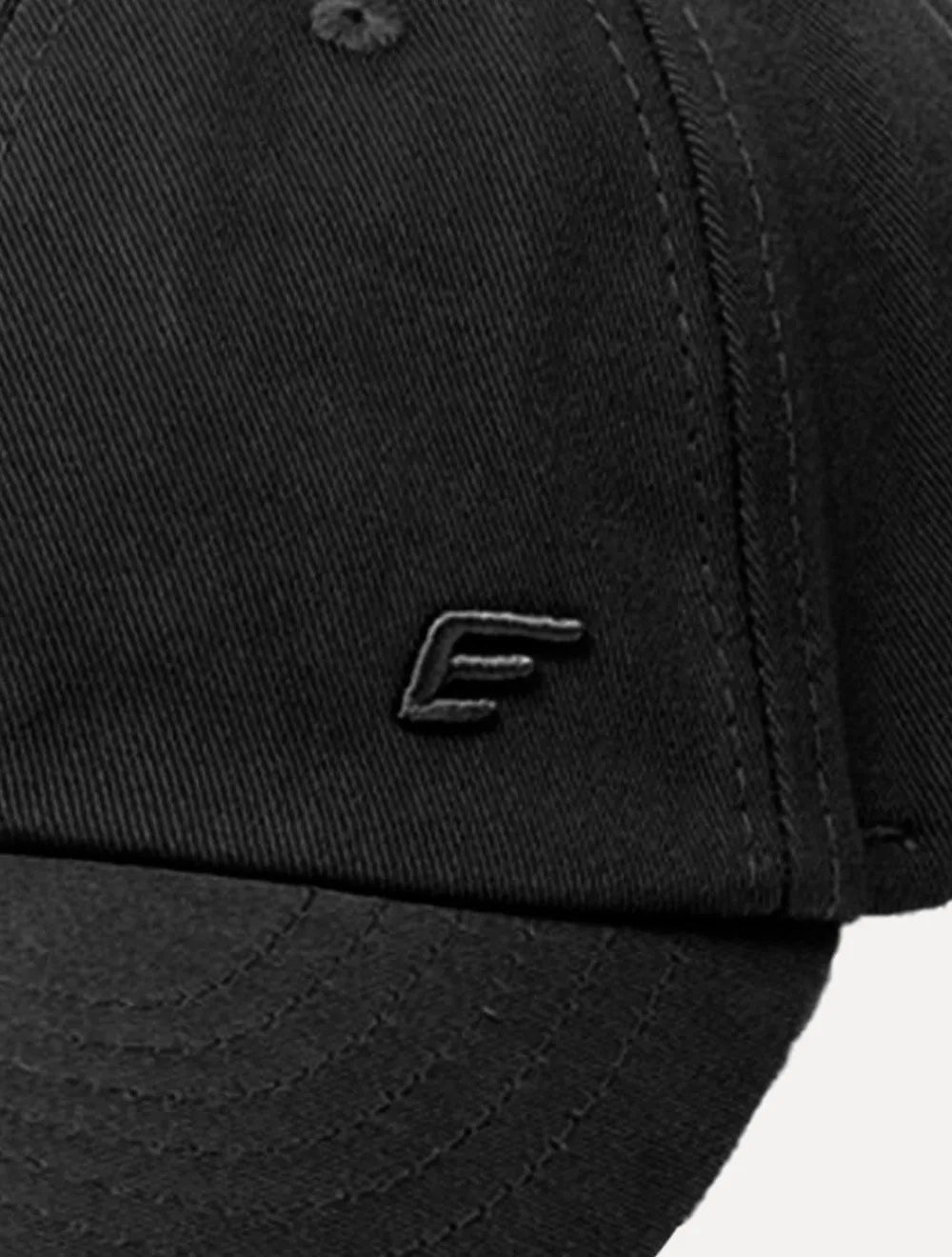 Boné Ellus Masculino Bordado Logo Preto