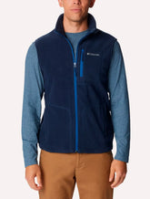 Colete Columbia Masculino Fleece Fast Trek Azul Marinho