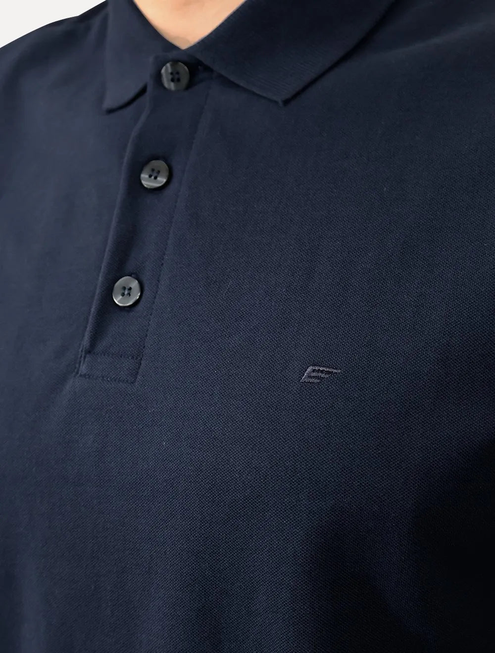 Polo Ellus Masculina Piquet Classic Easa Marinho