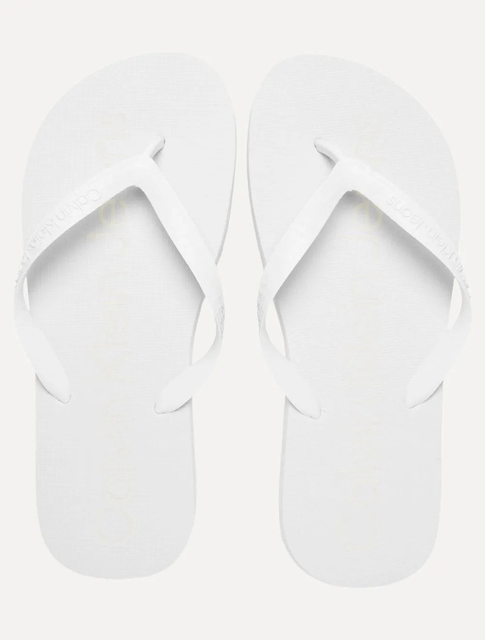 Chinelo Calvin Klein Jeans Masculino Básico Branco