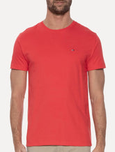 Camiseta Tommy Hilfiger Masculina Essential Cotton Vermelho Escarlate