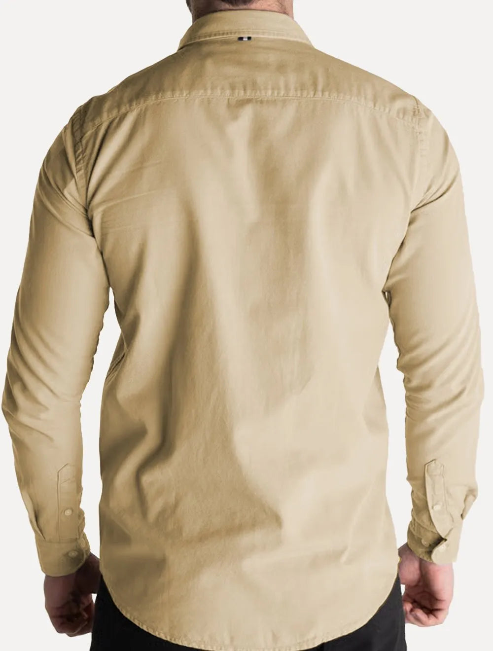 Camisa Reserva Masculina Nova Paraty Caqui Escuro