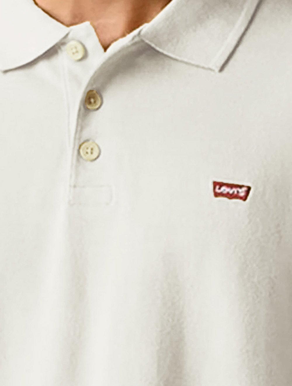 Polo Levis Masculina Housemark Off White