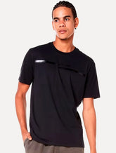 Camiseta John John Masculina Regular Transfer Line Preta
