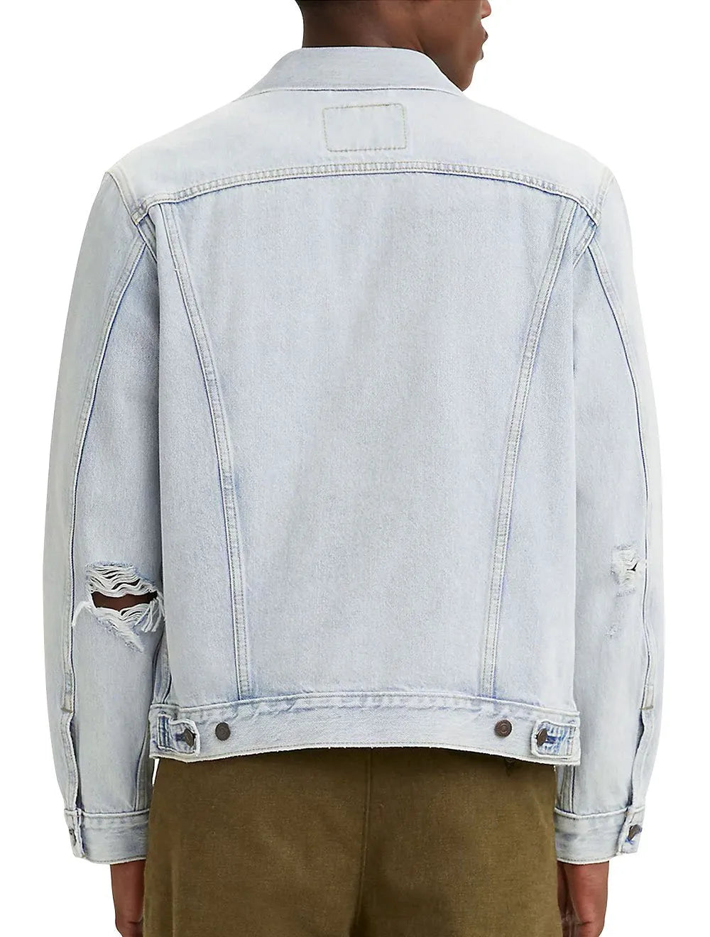 Jaqueta Levis Jeans Masculina Trucker Vintage Fit Azul Claro