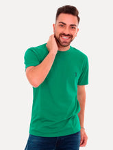 Camiseta Aleatory Masculina Navy Icon Pacific Verde