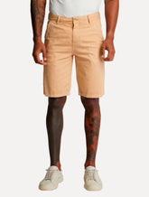 Bermuda King & Joe Masculina Sarja Slim Flamê Cáqui