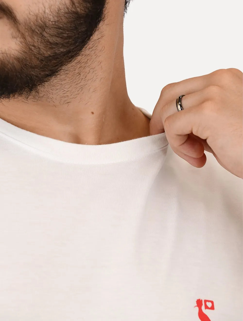Camiseta Reserva Masculina Regular Notificação Branca