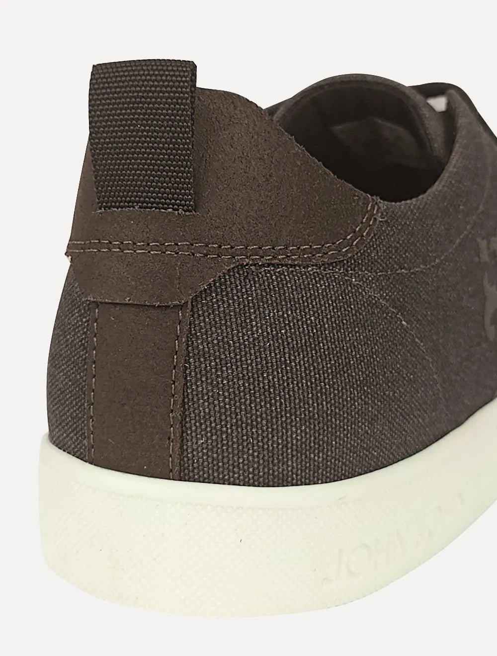 Tênis John John Masculino London Canvas Marrom Escuro