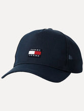 Boné Tommy Jeans Masculino Heritage Trucker Azul Marinho