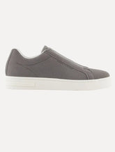 Tênis Armani Exchange Masculino London Slip-on Cinza