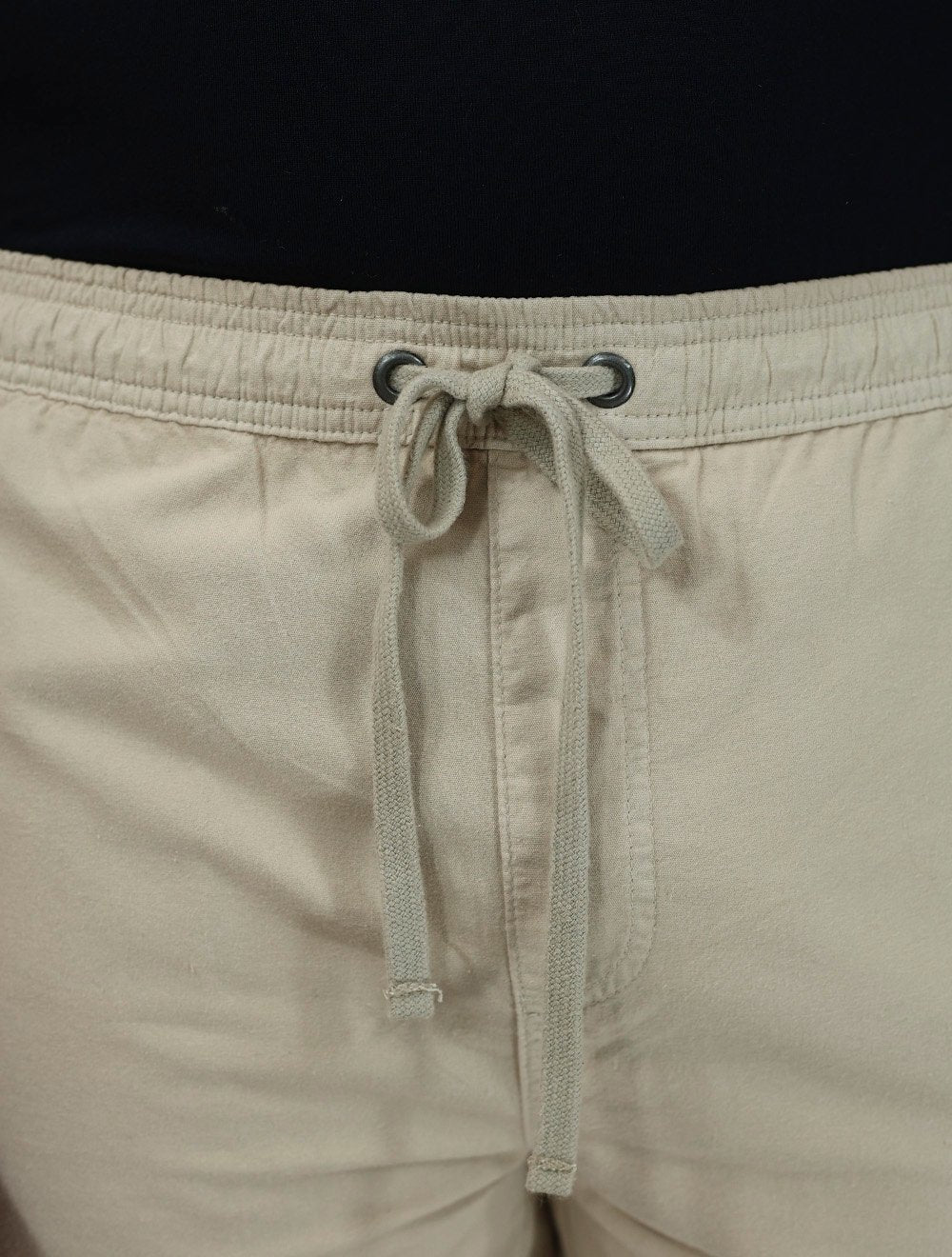 Short Aramis Masculino Elástico Color Liso Cáqui