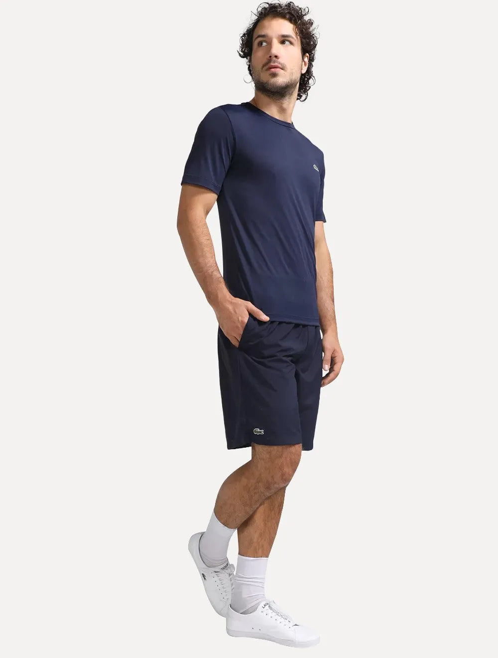 Short Lacoste Masculino Sport Tafetá Azul Marinho
