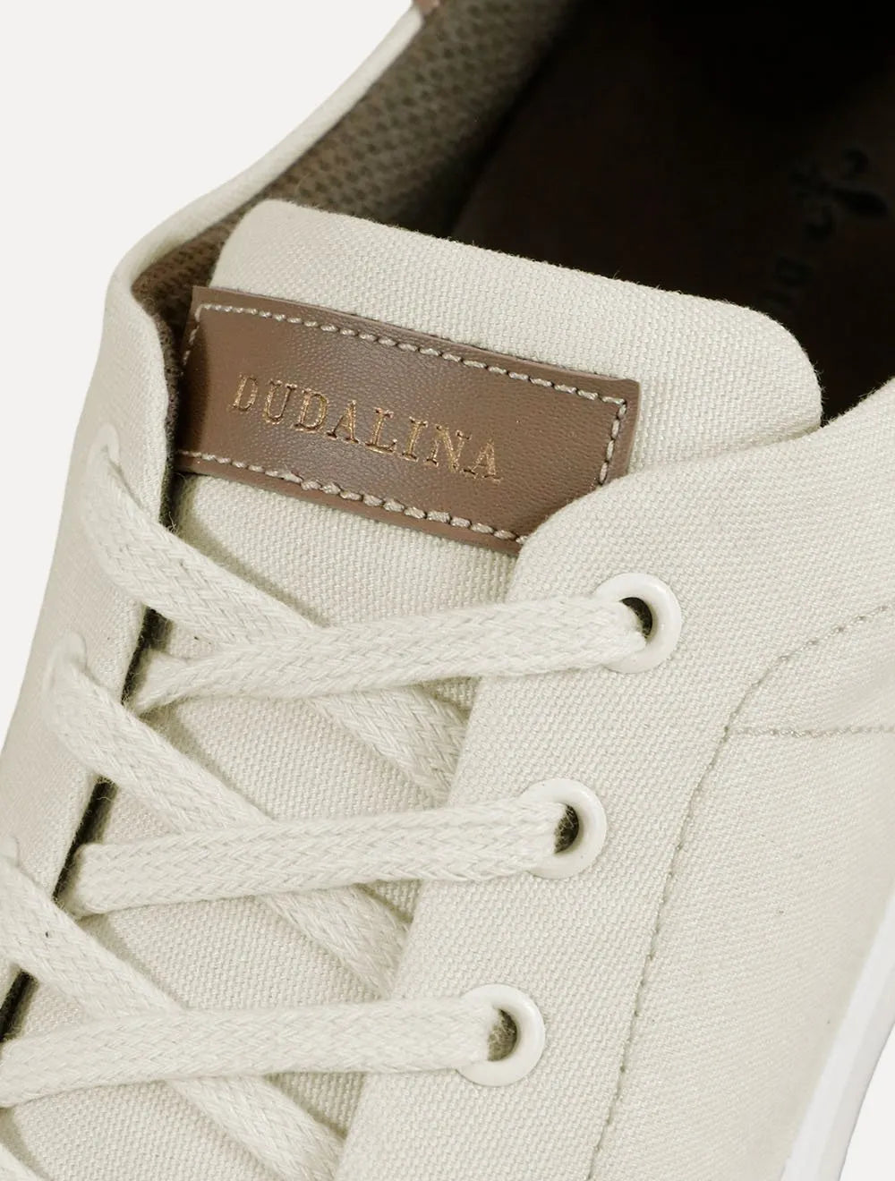 Tênis Dudalina Masculino SL Lona Mistral Napa Logo Areia
