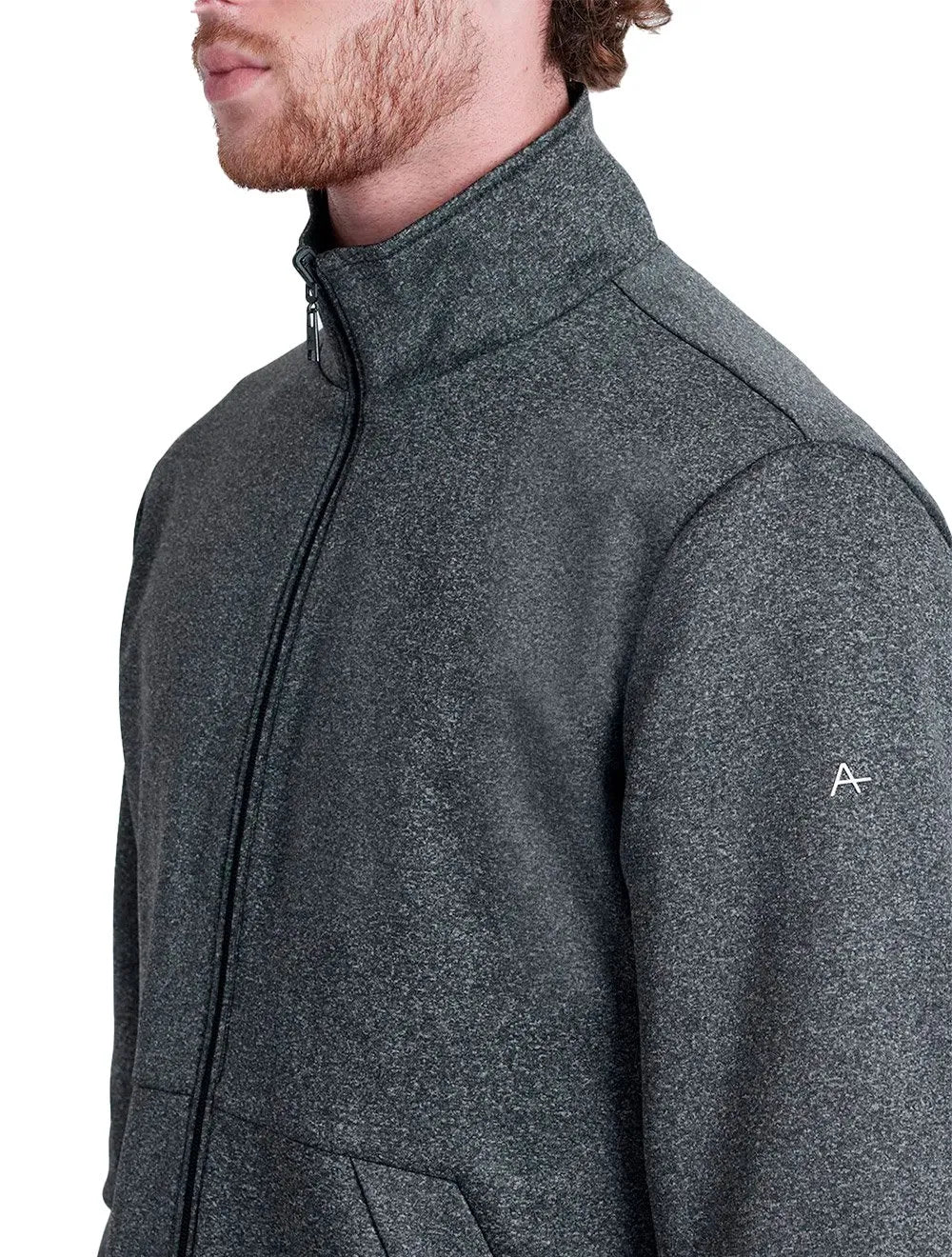 Jaqueta Aramis Masculina Nylon Dupla Face Flat Liquid Repeller Preta