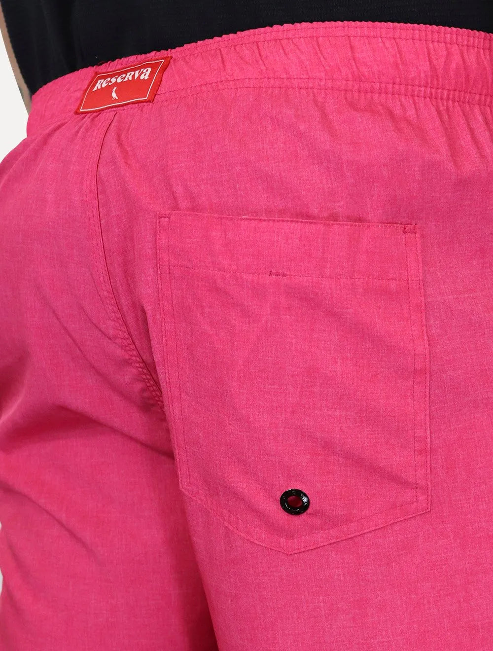 Short Reserva Masculino Beachwear Basico Textura Rosa