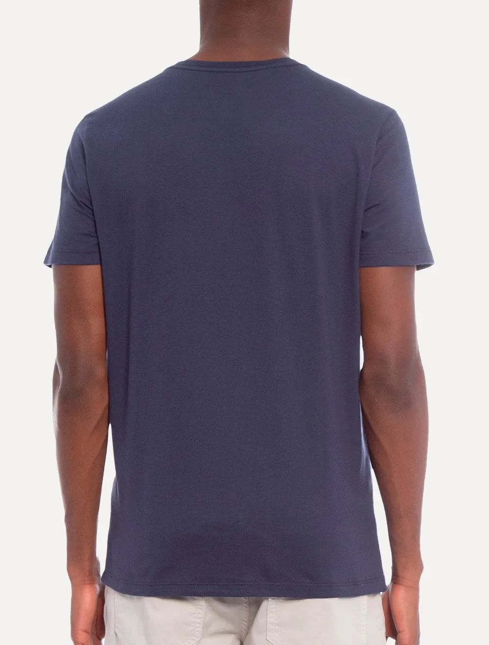 Camiseta Von der Volke Masculina Origineel Basis Logo Azul Marinho
