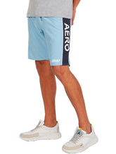 Bermuda Aeropostale Masculina Boardshorts Aero Side A87 Azul Claro/ Marinho