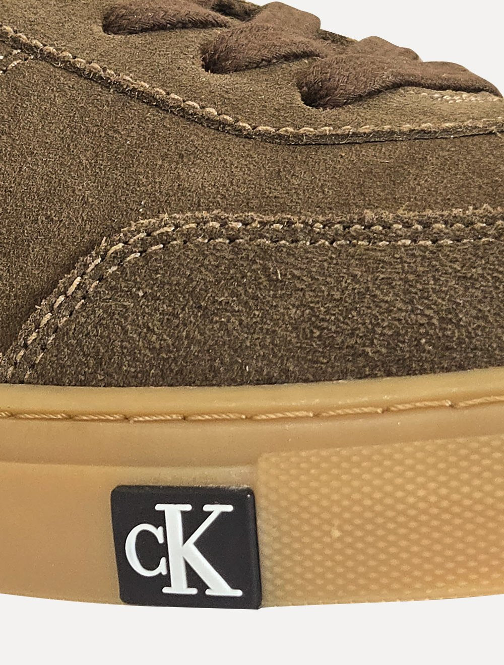 Tênis Calvin Klein Jeans Masculino Project Camurça Marrom