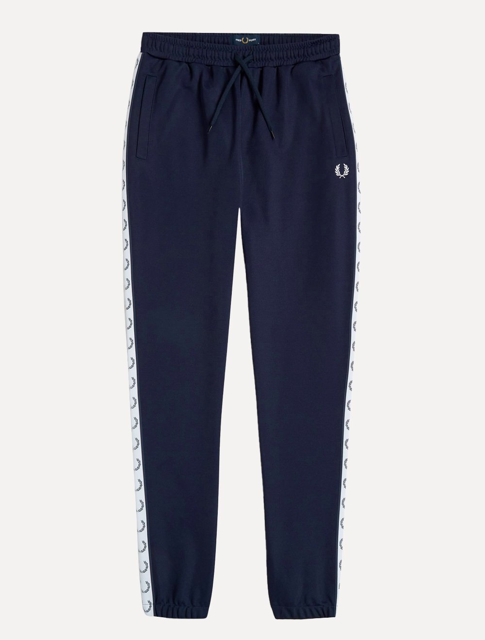 Calça Fred Perry Masculina Training Taped Track Azul Marinho