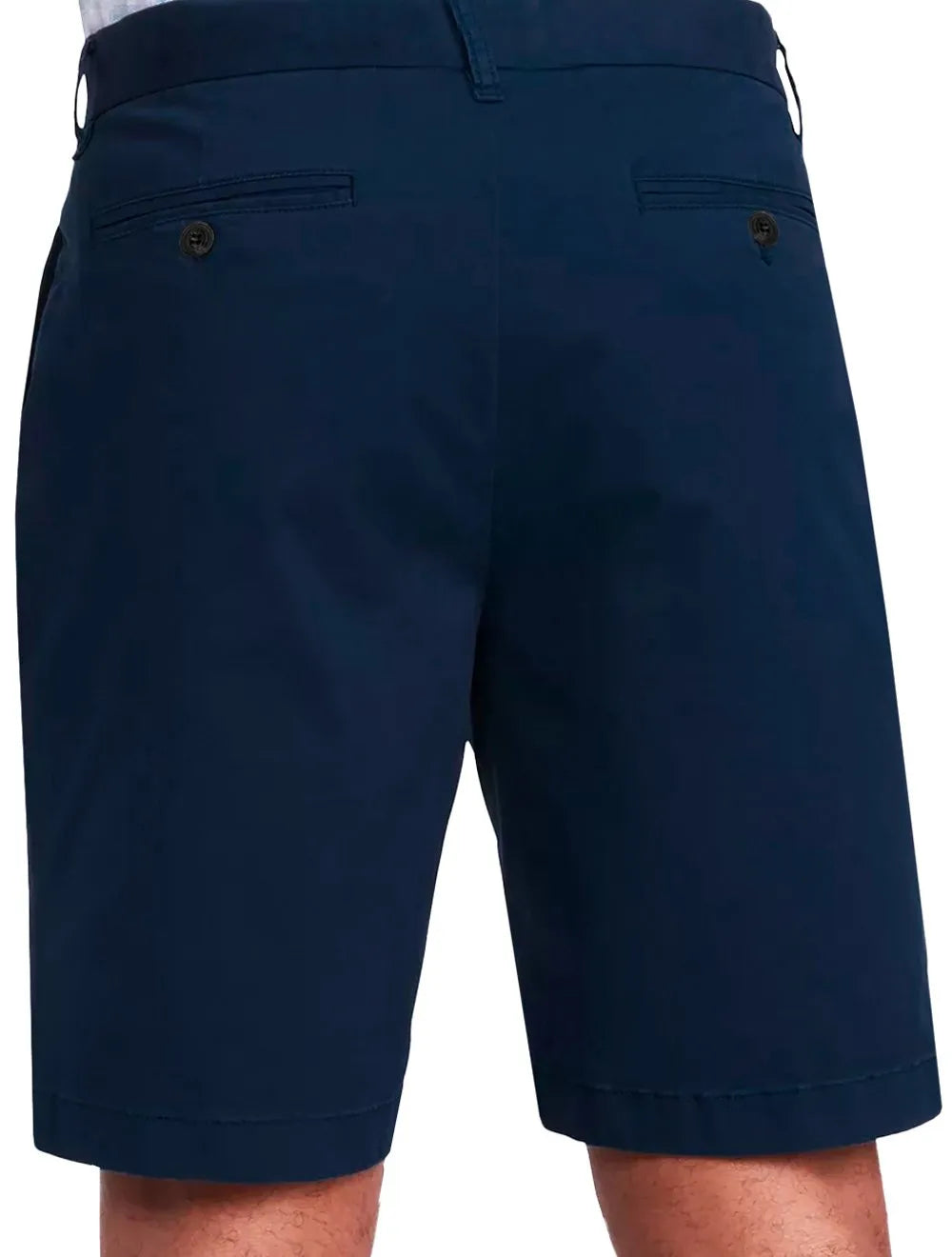 Bermuda Tommy Hilfiger Masculina de Sarja Stretch Azul Marinho