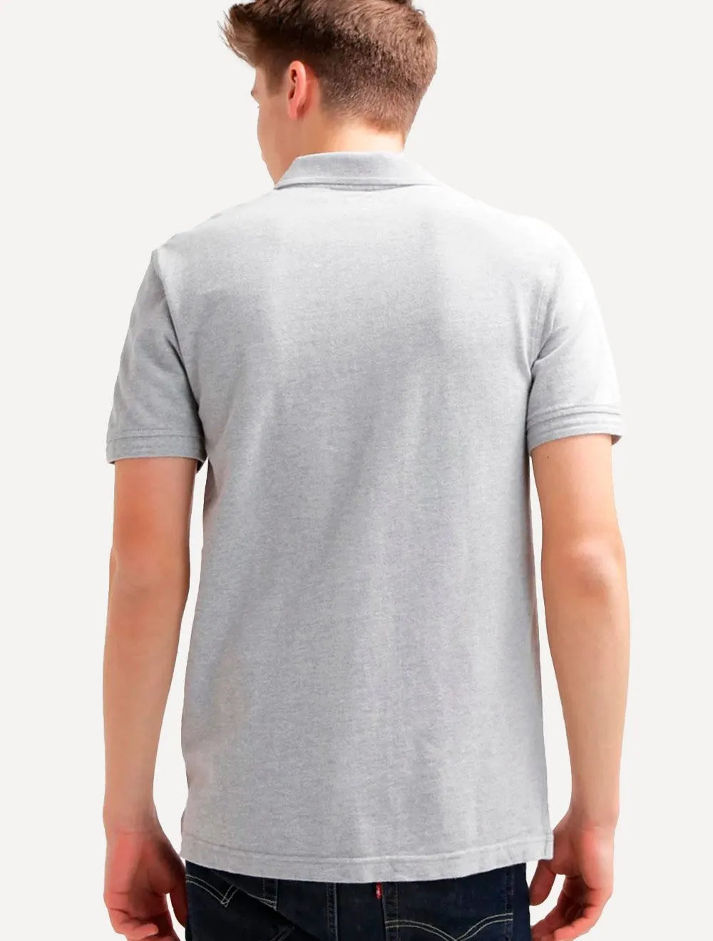 Camisa Polo Levis Masculina Housemark Cinza