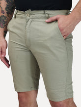 Bermuda Dixen Masculina Sarja Alfa Cáqui Claro