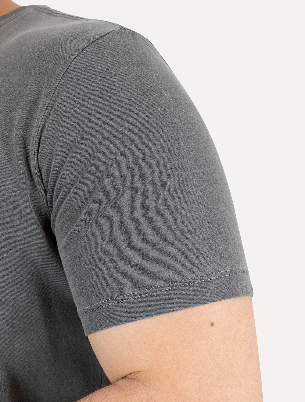 Camiseta Calvin Klein Jeans Masculina Skied Back Frame Chumbo