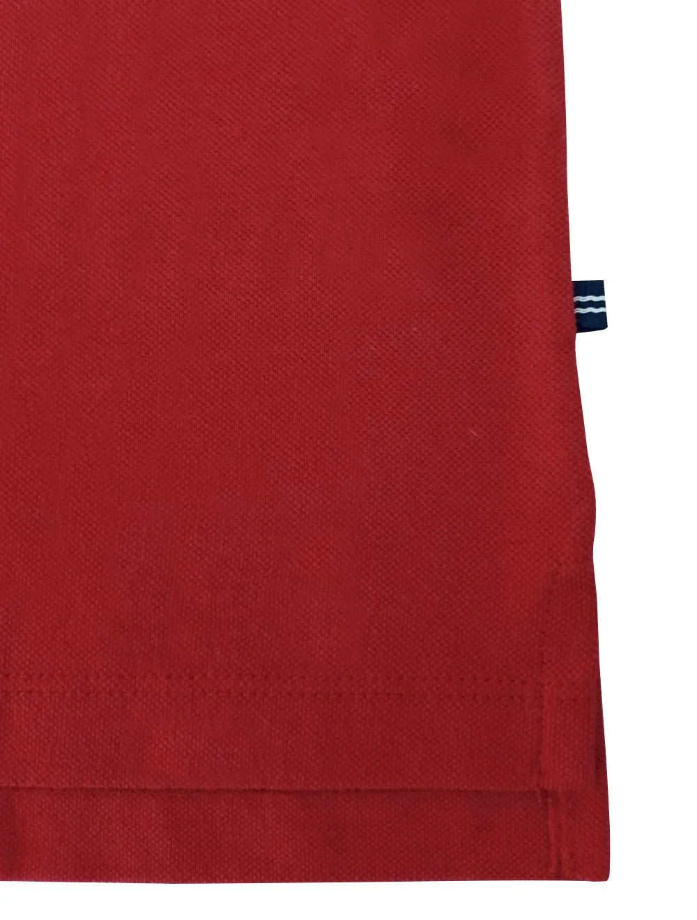 Polo Nautica Masculina Piquet Colorblock Sail Branca/Vermelha/Marinho