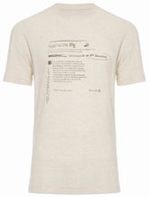 Camiseta Osklen Masculina Over Eco Blend Redesign Waste Off-White