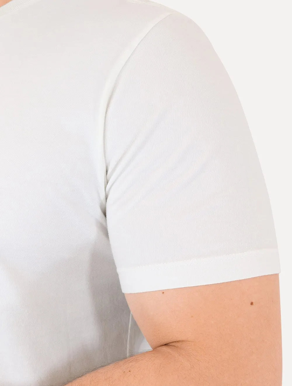 Camiseta John John Masculina Regular Clean Off-White