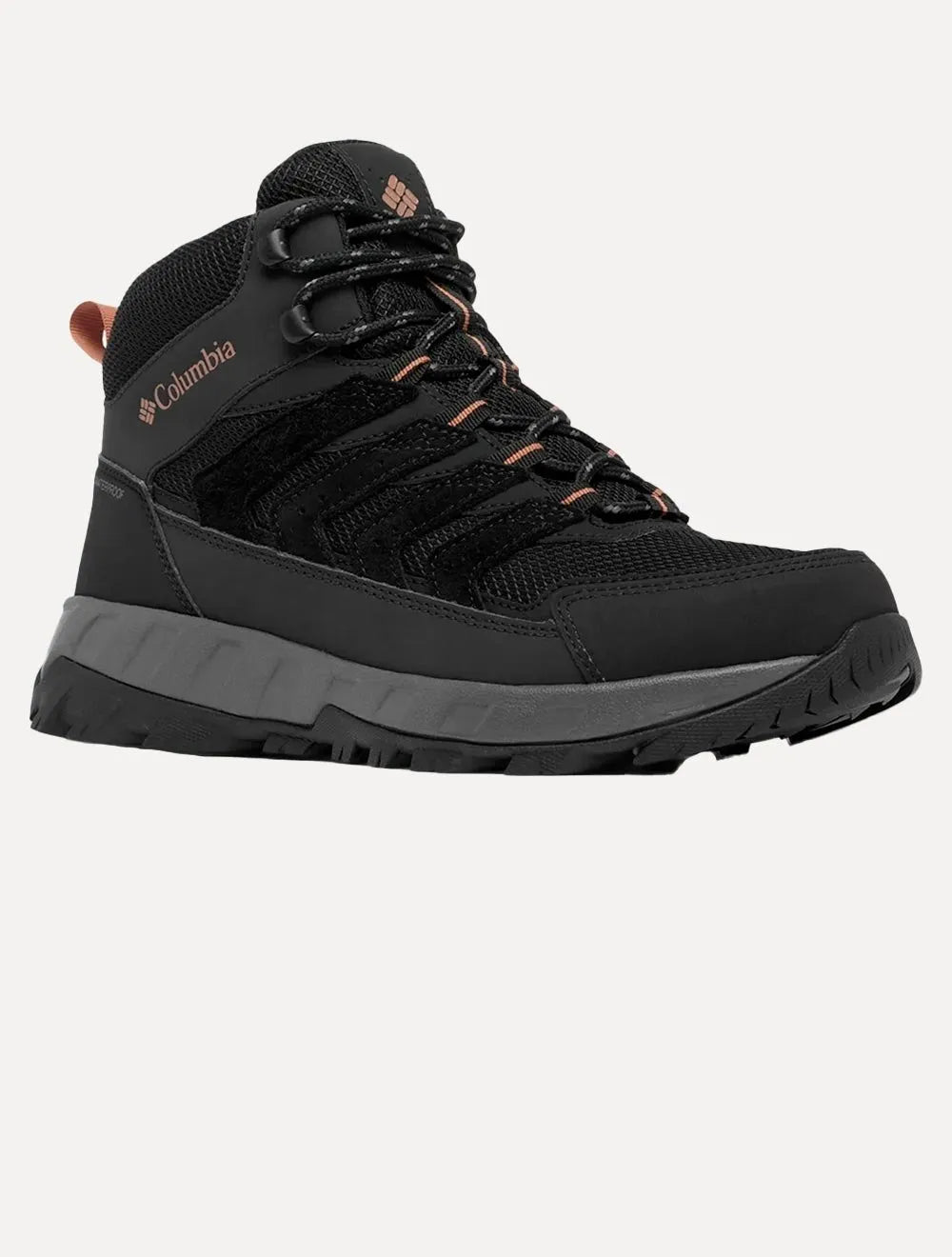 Bota Columbia Masculina Strata Trail Mid WP Preta