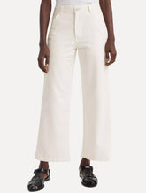 Calça Levis Jeans Feminina 501 Crop Lightweight Branca
