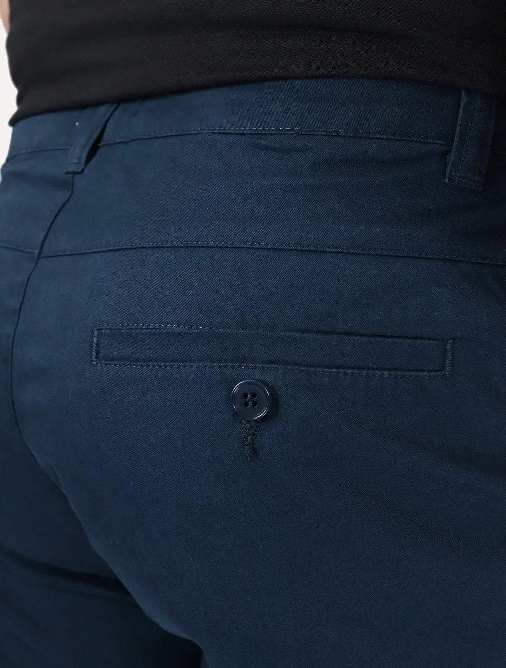 Bermuda Osklen Masculina Sarja Chino Blithe Cotton Azul Marinho