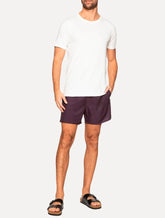 Short Reserva Masculino D'Água Beachwear Basico Texturado Roxo Mescla