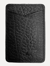 Carteira Ellus Masculina Porta-Cartão Couro Celular Preta