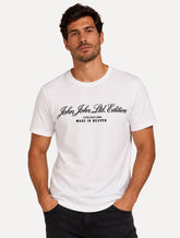 Camiseta John John Masculina Regular Fit Ltd Clean Branco