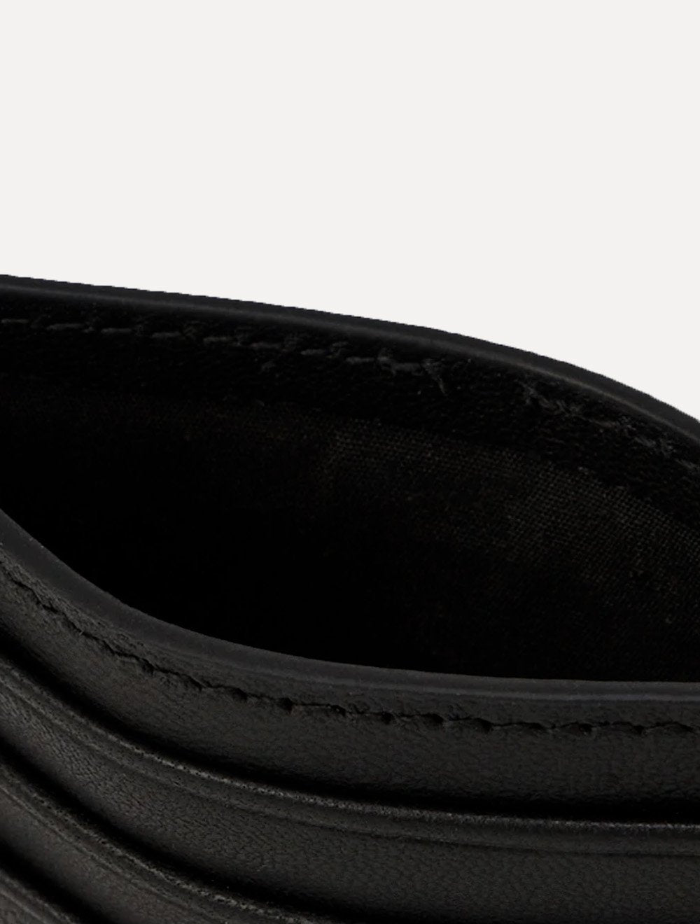 Carteira Tommy Hilfiger Porta Cartão Couro Centarl CC Holder Preta