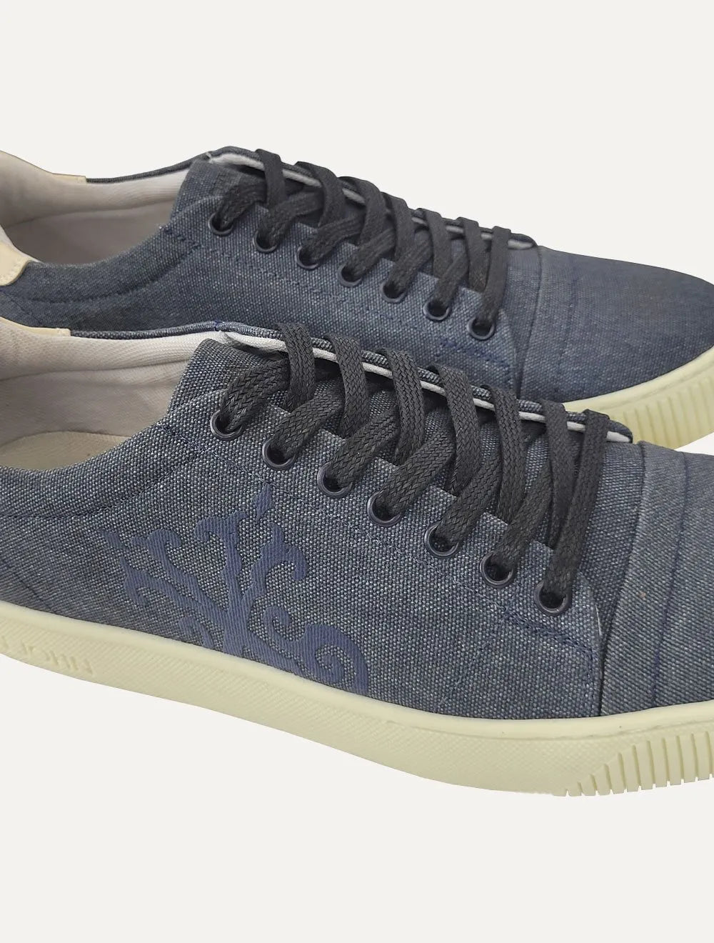 Tênis John John Masculino London Canvas Azul Mescla