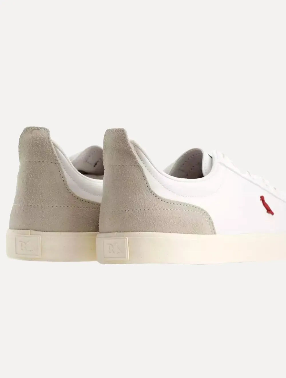 Tênis Reserva Masculino Couro Casual Pica-Pau Branco