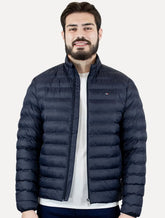 Jaqueta Tommy Hilfiger Core Packable Recycled Azul Marinho