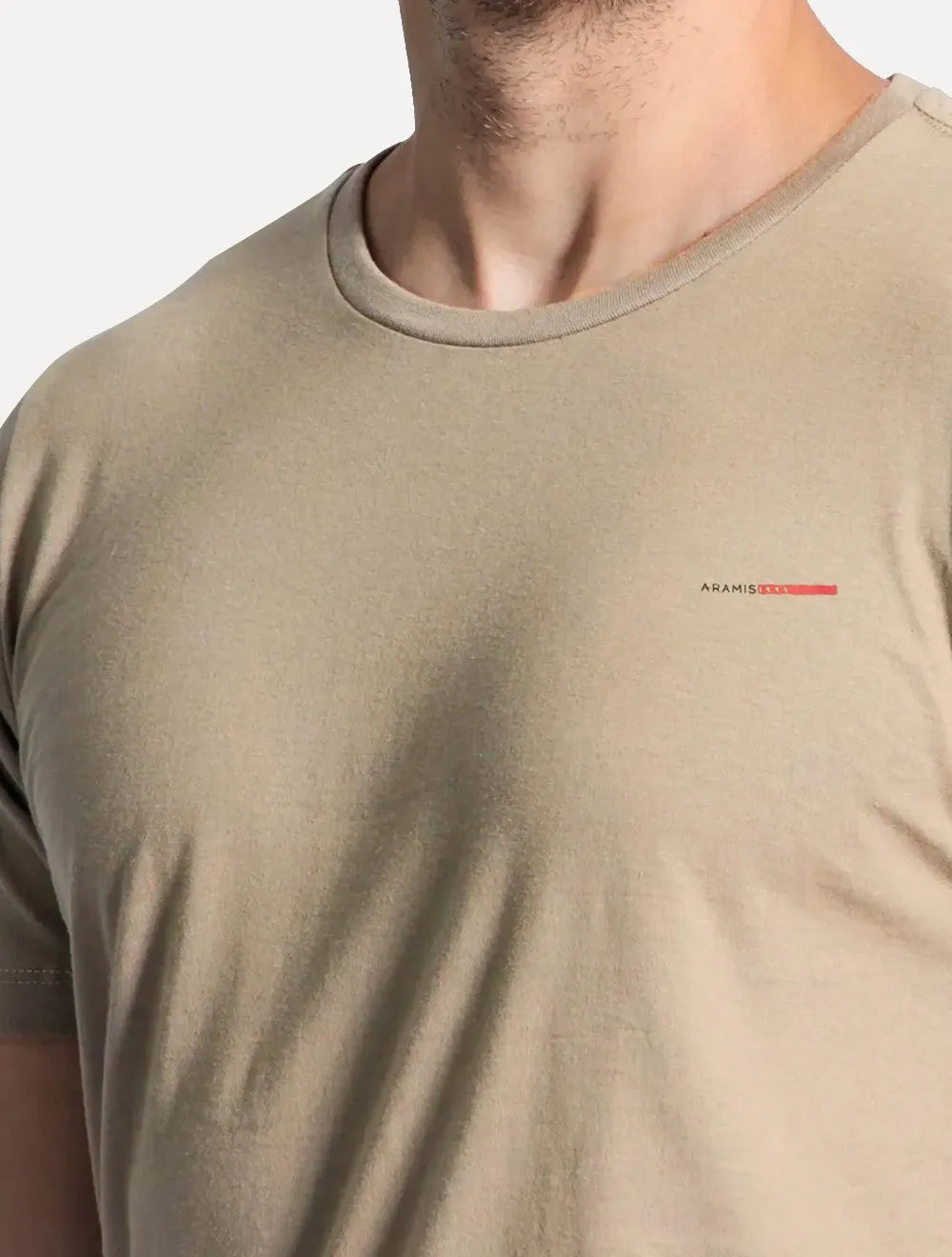 Kit Camisetas Aramis | Estampa Assinatura Preta/Cáqui