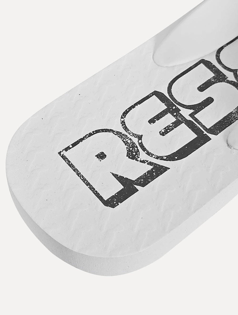 Chinelo Reserva Masculino Retrô Logo Branco