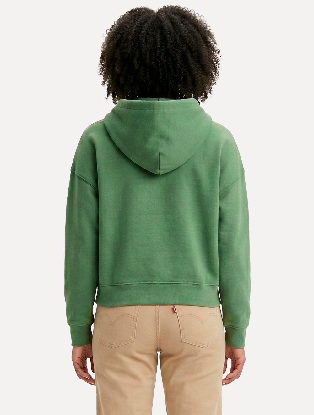 Moletom Levis Feminino Crewneck Relaxed Fit Mountain Verde