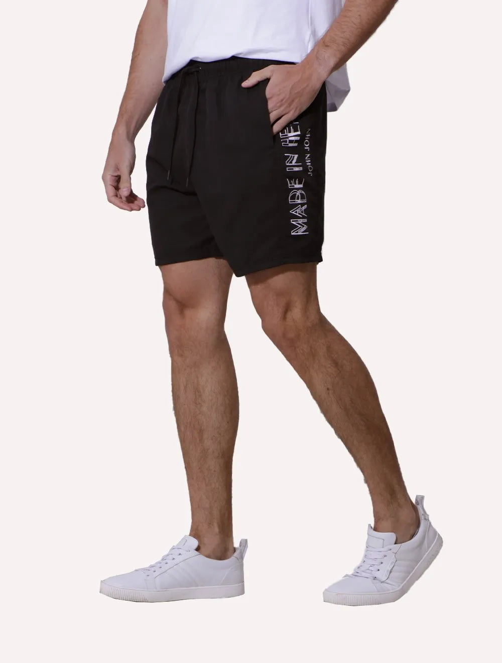Short John John Masculino Lost In Heaven Preto